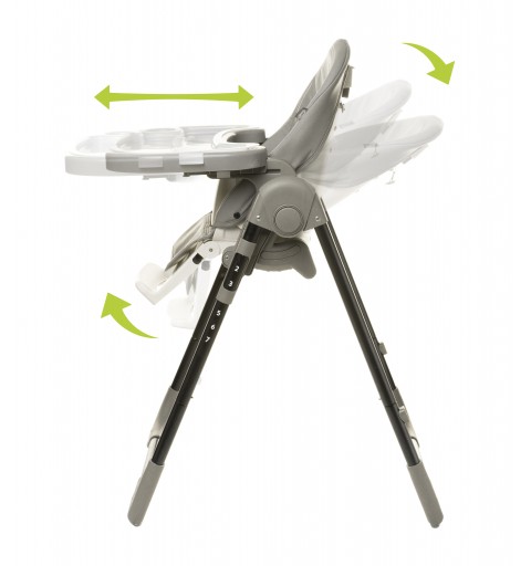 4Baby Decco - Krzesełko do karmienia | Grey